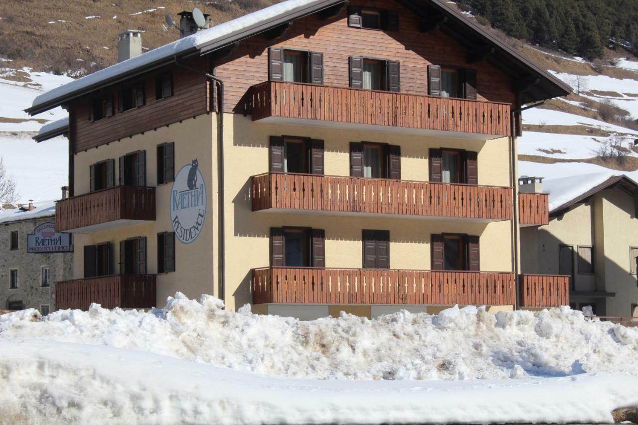 Residence Raethia Tra Bormio E Livigno Pradelle エクステリア 写真